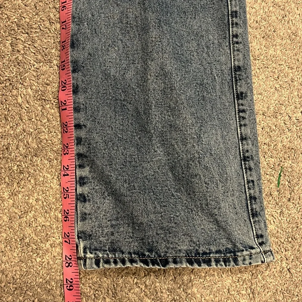 SHEIN | EUC Denim Cargo Jeans Size S/US 4 - Picture 4 of 10